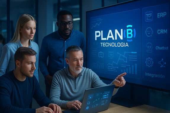 Nossa tecnologia com nosso Hub de Soluções: PlanoB Martech